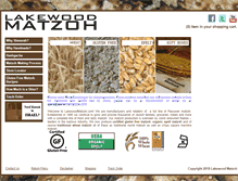 Tablet Screenshot of lakewoodmatzoh.com